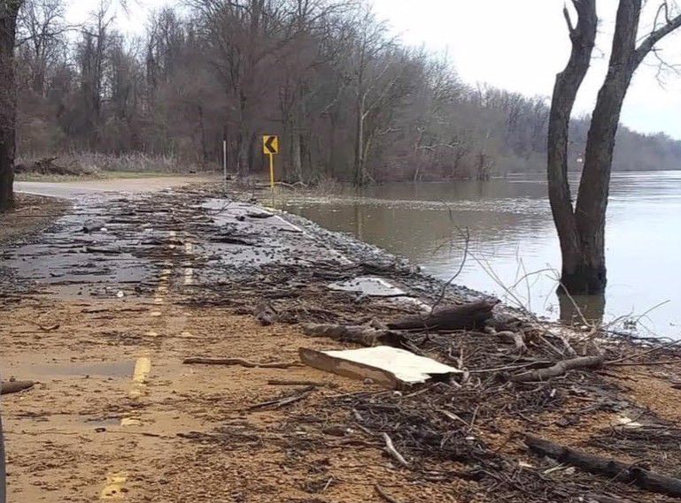 River Park closed for high water